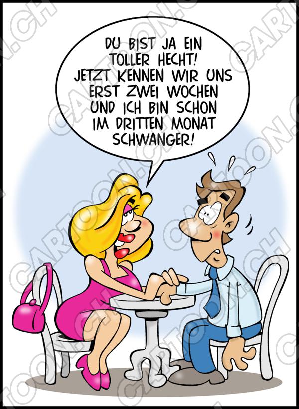 Cartoon Pool Dpi 0028 Cartoon Witz Comic Lustig Spass Humor Witzig Schwanger Date